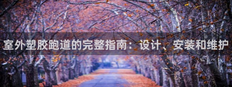红足一1世手机开奖：室外塑胶跑道的完整指南：设计、安装和维护
