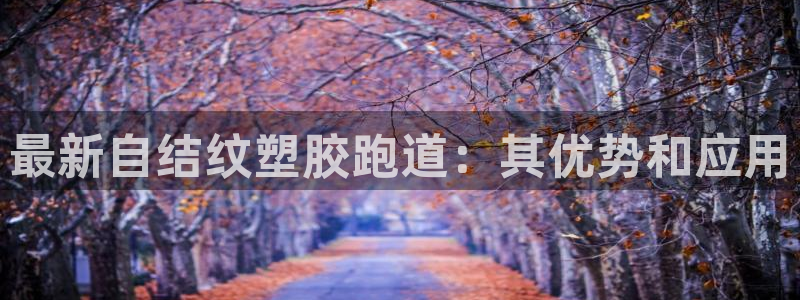 红足 世足球手机网：最新自结纹塑胶跑道：其优势和应用