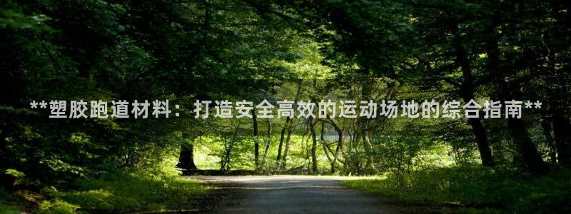 红足1世1站2站管理网：**塑胶跑道材料：打造安全高效的运动场地的综合指南**
