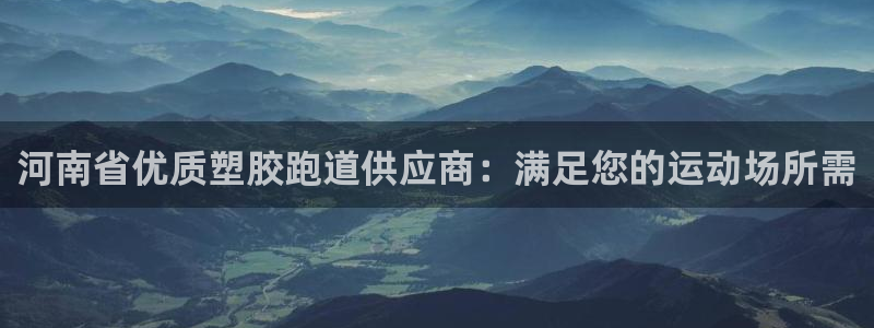 红足一丰：河南省优质塑胶跑道供应商：满足您的运动场所需
