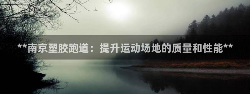 77814红足1世：**南京塑胶跑道：提升运动场地的质量和性能**