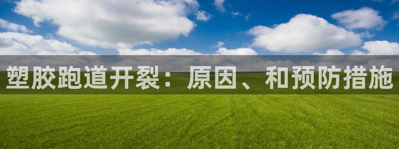 红足一1世官网：塑胶跑道开裂：原因、和预防措施