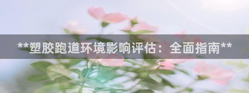 红足 世足球手机网：**塑胶跑道环境影响评估：全面指南**