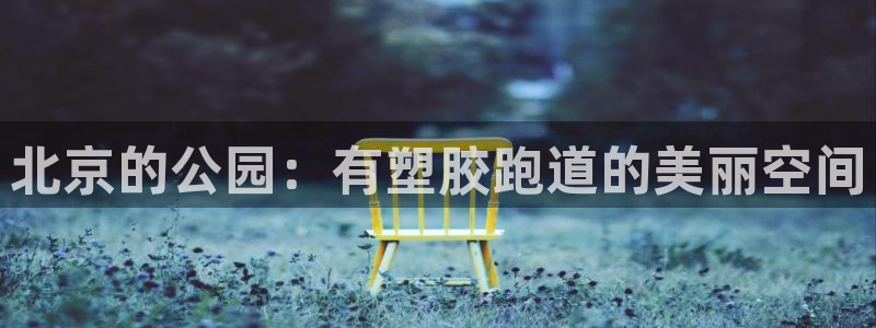红足一1世77814：北京的公园：有塑胶跑道的美丽空间