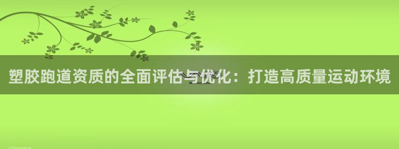 百度红足一1世：塑胶跑道资质的全面评估与优化：打造高质量运动环境