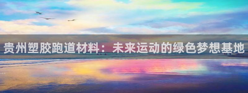 44814红足:贵州塑胶跑道材料:未来运动的绿色梦想基地