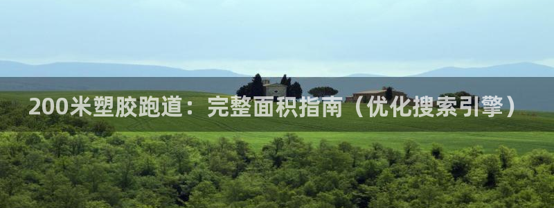 红足一1世666814最新结果：200米塑胶跑道：完整面积指南（优化搜索引擎）