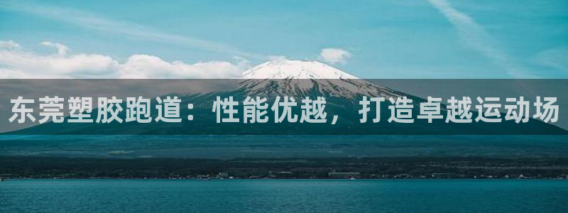 红足1世手足球比分：东莞塑胶跑道：性能优越，打造卓越运动场