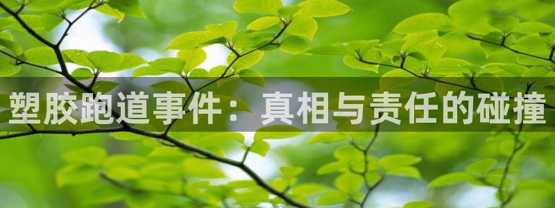 红足一1世手机开奖：塑胶跑道事件：真相与责任的碰撞